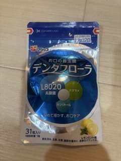 フジッコ デンタフローラ L8020乳酸菌 レモンミント味 31粒 - メルカリ