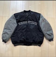 90s ROCA WEAR グースダウン ロカウエア スタジャン 2XL 黒のサムネイル