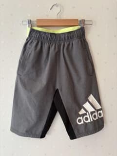 adidas キッズ ハーフパンツ グレー ブラック　120cm - 5