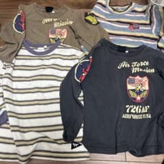 キッズ 長袖カットソー 4枚セット まとめ売り