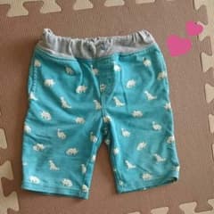 恐竜 ハーフパンツ 100のサムネイル