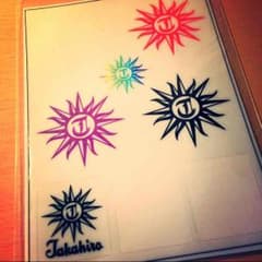 EXILE TAKAHIRO タトゥー柄シールのサムネイル