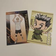 月島蛍、木兎光太郎のポストカードのサムネイル