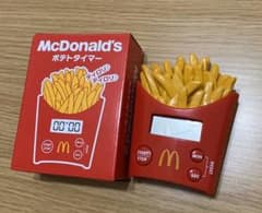 マクドナルド　ポテトタイマー未使用　ポテト無料券付きのサムネイル