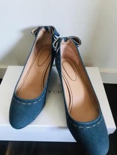 【美品】クロエ　パンプス　デニム素材のサムネイル