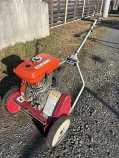 バロネス　芝刈り機　GS120-20 ガソリンエンジン バロネス 芝刈り機 GS120-20 ガソリンエンジン - メルカリ