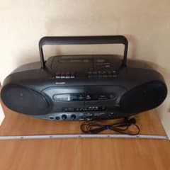 SHARP シャープ CD ラジカセ QT-C150-B ジャンク品 - メルカリ