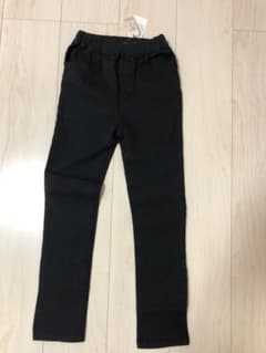 未使用品✳︎プティマイン✳︎長パンツ　黒　細身のサムネイル