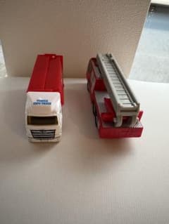 トミカ TOMICA EXPO TRUCK 50周年記念 消防車 2台セットのサムネイル