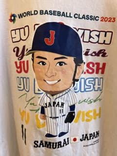 WBC侍ジャパン　イラストTシャツ　#11ダルビッシュ有のサムネイル