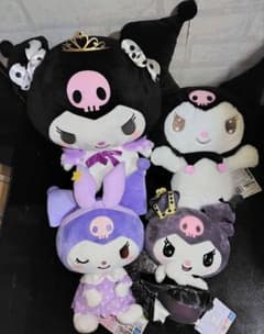 クロミ ぬいぐるみ まとめ売り 4点セット サンリオ パープル ブラック