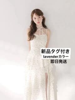 Fleur chiffon slit long onepiece - メルカリ