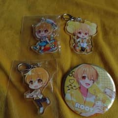 すとぷり るぅと アクリルキーホルダー 缶バッジ セットのサムネイル