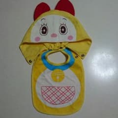ドラミちゃん スタイ&帽子セットのサムネイル