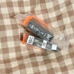 EPSON 互換インク カメ KAM-L ブラック 黒 2点セット 増量のサムネイル