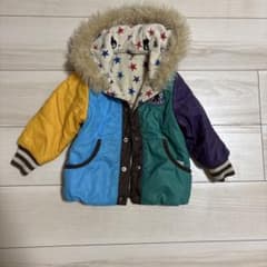DOUBLE.B リバーシブル ダウンジャケット 90cmのサムネイル