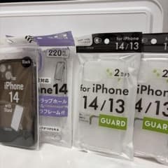 iPhone 14/13ソフトケース4個セットのサムネイル