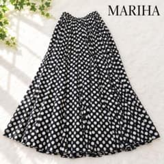 【美品】MARIHA×martinique 別注 ドット柄 月影スカート MARIHA マリハ 月影のスカート ドット ロング 36 - メルカリ