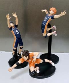 ハイキュー!! プライズフィギュア　まとめ売り　9点セット ハイキュー フィギュア 3点まとめ 売りセット - メルカリ