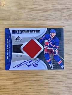 NHL NYレンジャーズ マリアンガボリック auto 22/50 オートカード 