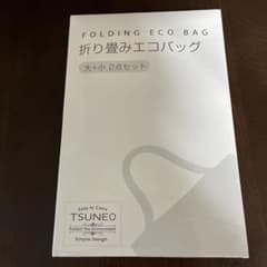 まー坊様専用！TSUNEO 折り畳みエコバッグ　2点セットのサムネイル
