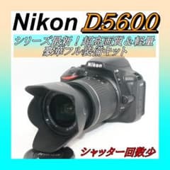 美品⭐初心者完全セット！S回数1166回⭐Nikon D5600 ⭐一眼レフ - メルカリ 