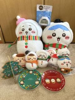 치이카와 하치와레 크리스마스 인형 마스코트 정리 판매