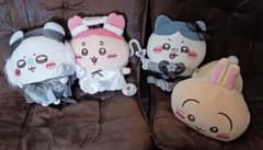ちいかわ　ぬいぐるみ　4体セット　①②