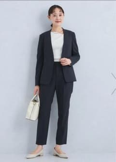 UNITED ARROWS green label 美品♡セットアップ　ネイビーのサムネイル