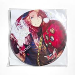 新品未開封 ヘタリア フランス アート缶プレート コレクション 缶バッジ 大きい 新品未開封 ヘタリア フランス アート缶プレート コレクション