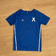 adidas サッカーシャツ ブルー 160cmのサムネイル