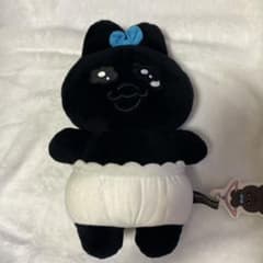 おぱんちゅうさぎ ZOZOTOWN ぬいぐるみ マスコット 黒 - メルカリ