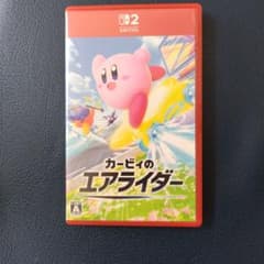 カービィのエアライダー switch2専用ソフト 安心のメルカリ便 カービィのエアライダー Switch2ソフト - メルカリ