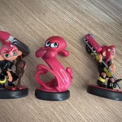 amiibo Splatoon Octoling Girl, Octoling Boy, and Octoling 3-Piece Set