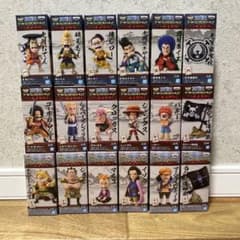 ワンピース　ワーコレ　ワノ国回想編１〜３　全１８種コンプリートセット
