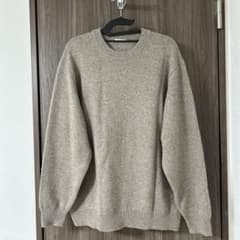 GU ベージュクルーネックセーター 351-342538(24-01)のサムネイル