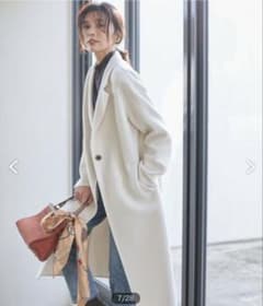 ウールリバーロングコート 23区 自由区 ICB - メルカリ