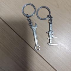 Thumbnail of リアル工具ミニチュアフィギュアキーホルダー2個セットスパナノギス