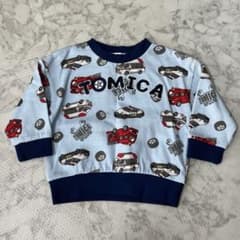 TOMICA トミカ 裏毛トレーナー 80cmのサムネイル