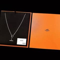 エルメス HERMES エシャペ ロング ネックレス チェーン - メルカリ
