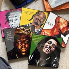 アートパネル　パネル　グラフィック　tupac など 5個セットのサムネイル
