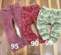babyGap & fokids &ZARAベビーパンツ 90cm〜3点セットのサムネイル