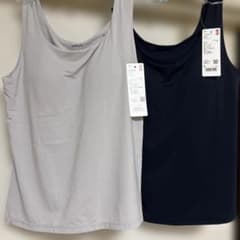 UNIQLO AIRism ブラタンクトップ Lサイズ新品未使用のサムネイル
