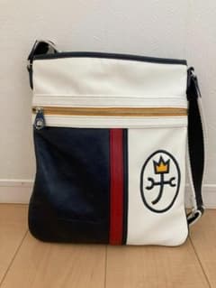 【春木さま専用⠀】カステルバジャック　ショルダーバッグ　白　トリコロールのサムネイル