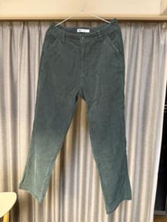 ZARA コーデュロイパンツ グリーン EUR 38のサムネイル