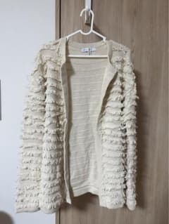 NOBLE フリンジニットカーディガンのサムネイル