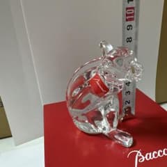 Baccarat クリスタルガラス 猿 フィギュリン - メルカリ