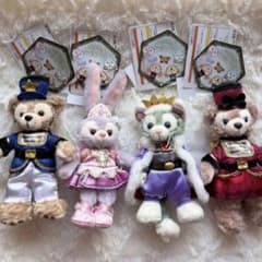 タグ付き　ダッフィー&フレンズ　くるみ割り人形　ぬいぐるみバッジ　まとめ売り タグ付き ダッフィー&フレンズ くるみ割り人形 ぬいぐるみバッジ