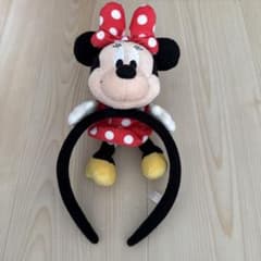 ディズニー ミニーマウス カチューシャ ぬいぐるみのサムネイル