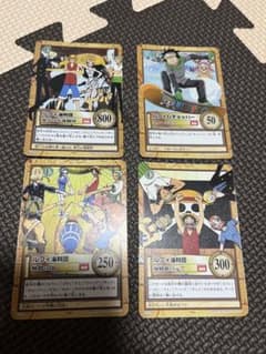ワンピース カードダス ハイパーバトル ルフィ海賊団3種、スノーホビー